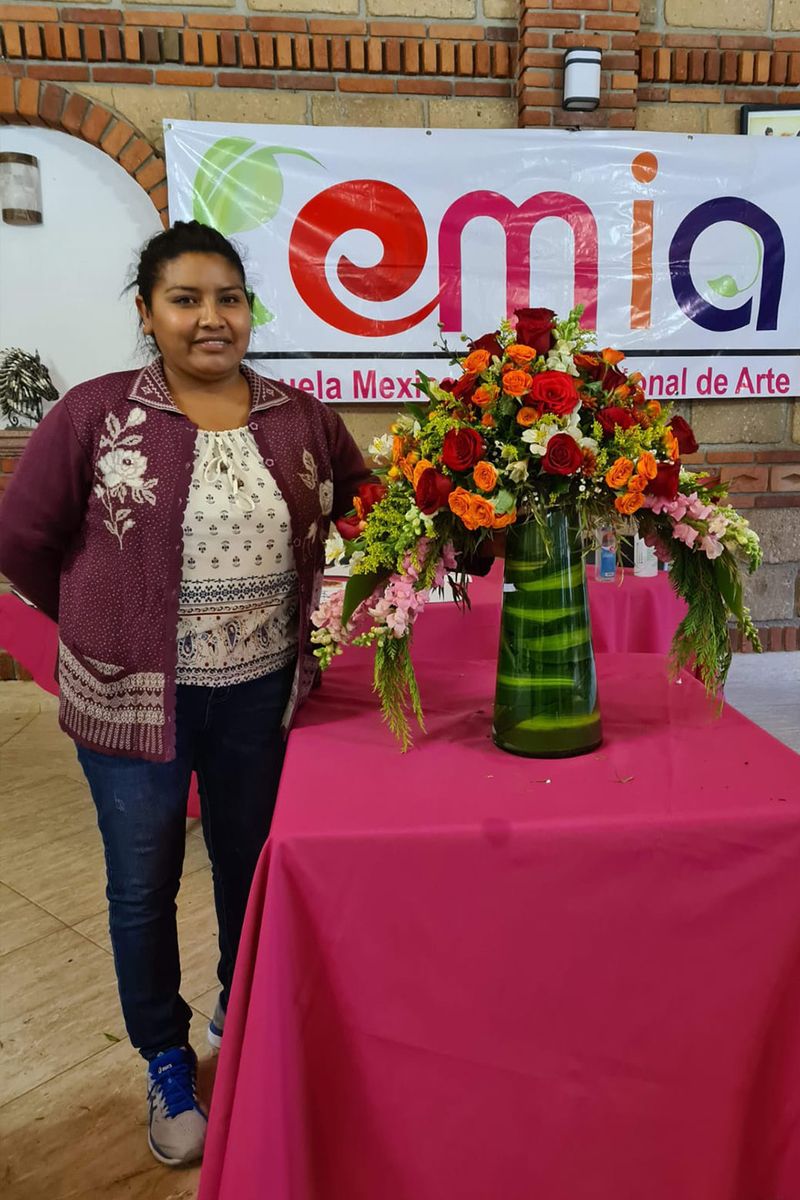Composición floral vegetativa - técnica avanzada